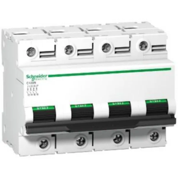 Johdonsuojakatkaisija Schneider Electric Acti 9 C120N JSK 4P B 63A 10KA