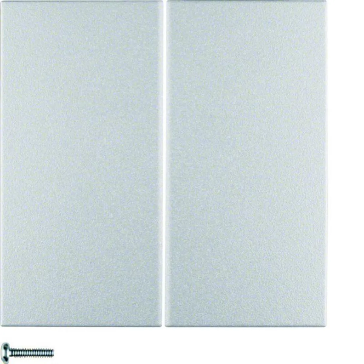 Painike langaton KNX Hager S.1 2OS. RF QUICKLINK ALU – alumiini