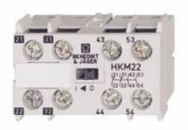 Apukosketin HKM Benedikt & Jäger HKM22 2S+2A 3A AC15 10A AC1