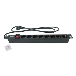 Jatkopistorasia Televes Datacom - JATKOPISTORASIA DATACOM VIRRANJAKOPANEELI 8-OS 19" 1RU