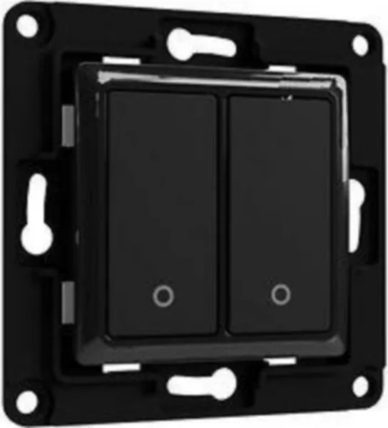 Kytkin Shelly Wall switch 2 - MUSTA
