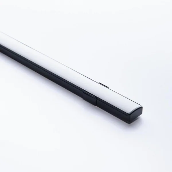 LED-alumiiniprofiili FTLight PROFIILI 2M, ALUMIINI, MUSTA