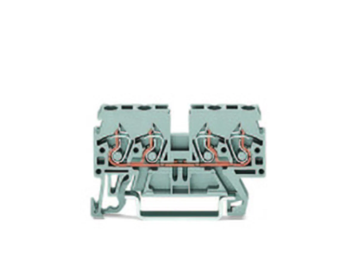 Riviliitin Wago 870-sarja - RIVILIITIN WAGO 4-NAP, 0.08-2.5MM2,HAR