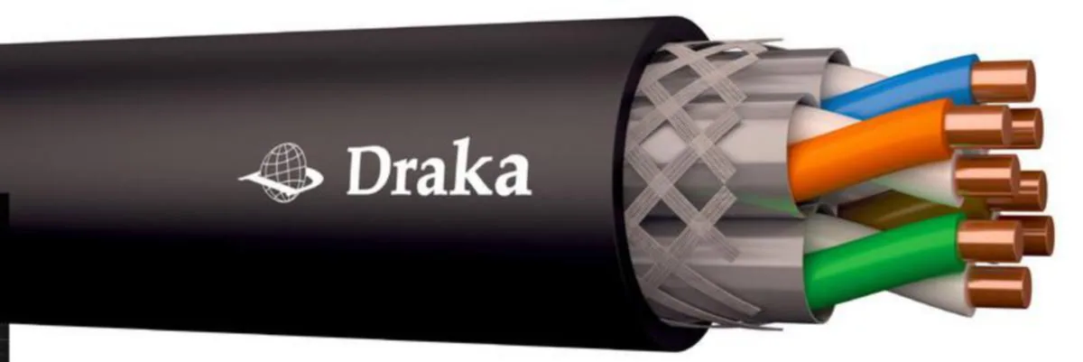 Tietoverkkokaapeli-CAT7 Draka Supercat Afumex S/FTP ECA - TIETOVERKKOKAAPELI-CAT7 AFUMEX SUPERCAT 7 S/FTP 4P CAT.7 ECA