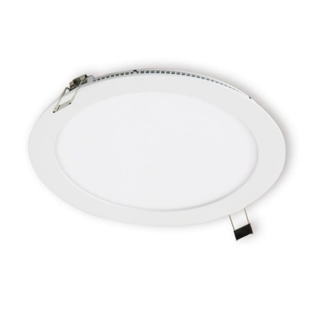 Alasvalo Ensto Velox-paneeli (uppoasennettava, pyöreä) ALSD240PU IP44 14W 830/840 VA – 3000-4000