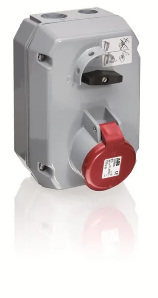 Voimapistorasia Amphenol Critical & Safe 6H, 63A, IP44, 3P+E, KL
