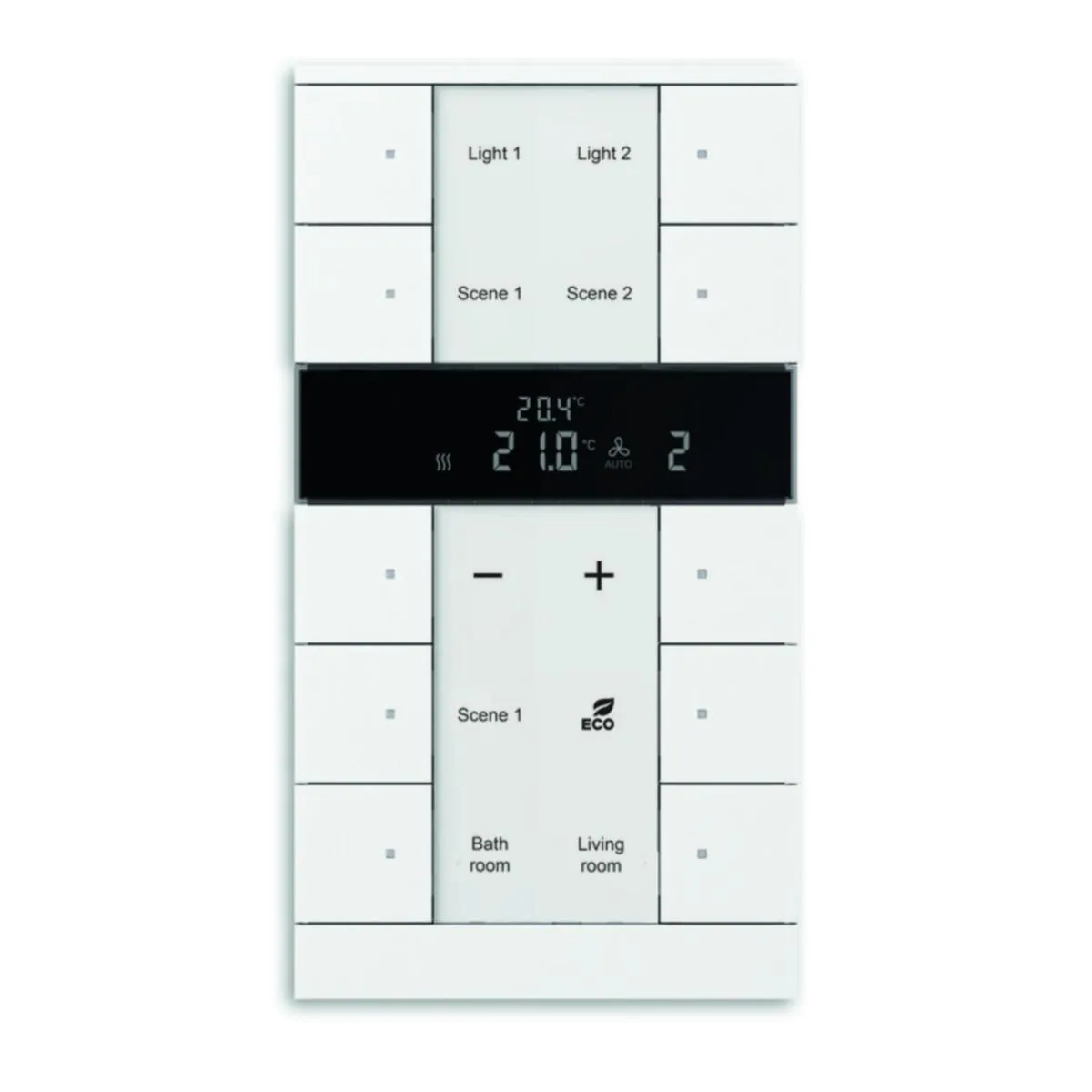 Huonetermostaatti KNX ABB - HUONETERMOSTAATTI KNX ABB 10-OS T VAL