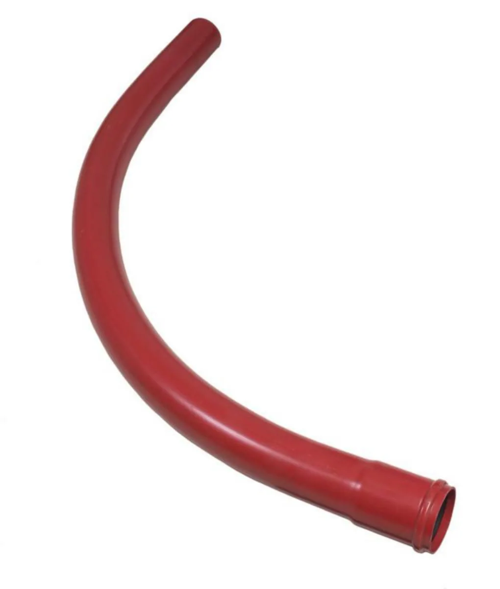 Kaapelinsuojaputken kaari Uponor PVC jäykkä - KAAPELISUOJAPUTKI KAARI UPONOR PVC 100X90°OPTO PUN.