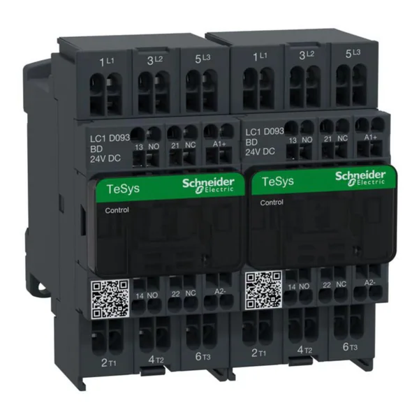 Kontaktori Schneider Electric TeSys LC2D093BD 9A 3S 2S+2A 24V DC