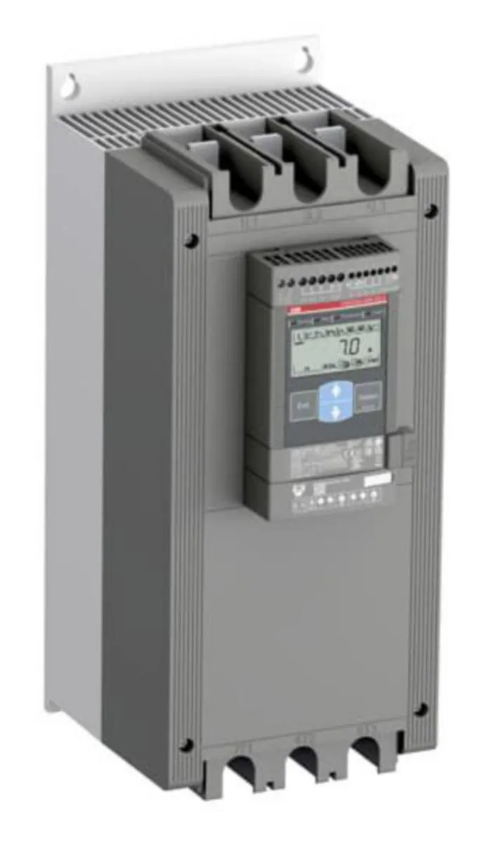 Pehmokäynnistin ABB PSE - PEHMOKÄYNNISTIN ABB 132KW(SUORA)/400V, APUJÄNNITE