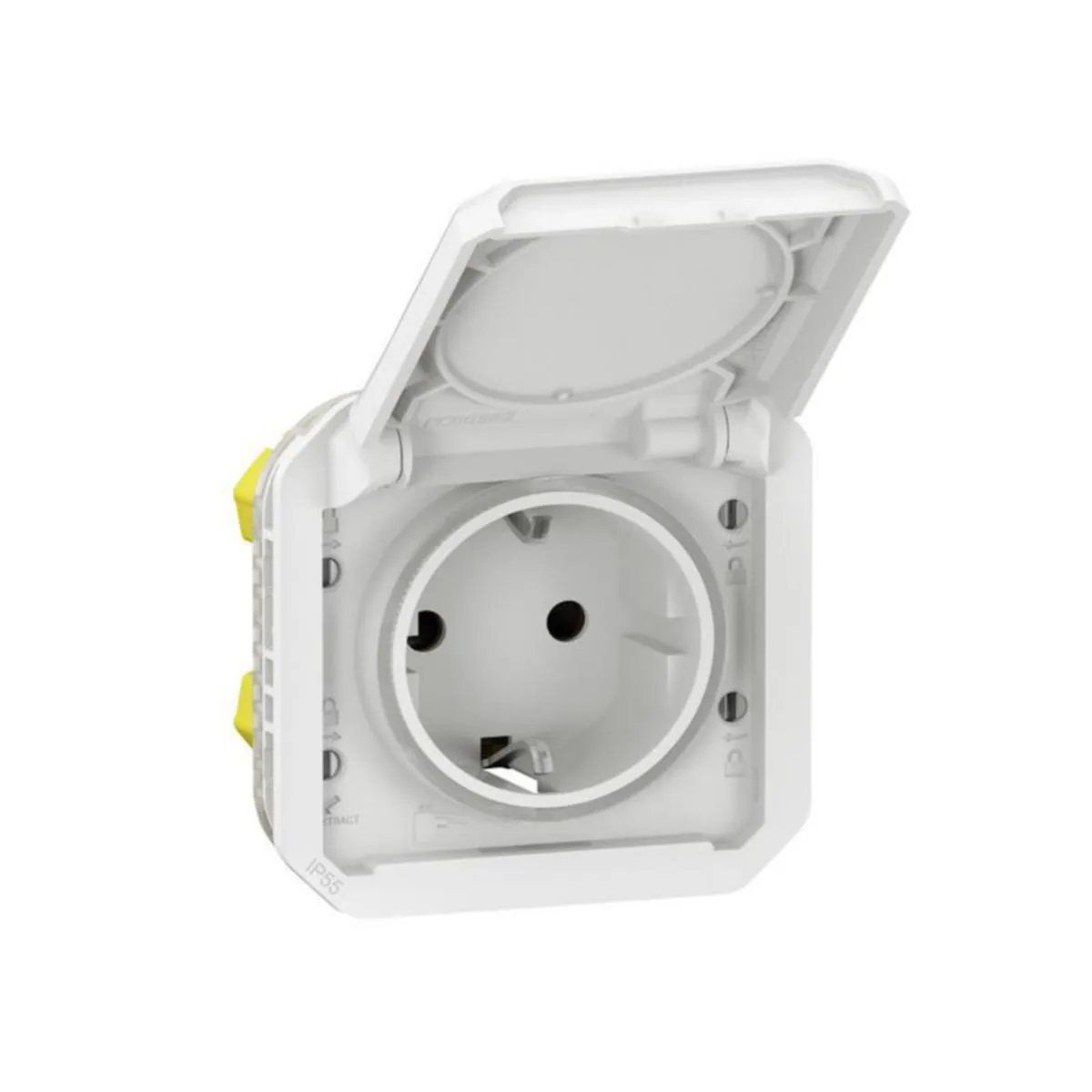 Pistorasia Legrand Plexo 069640L – valkoinen