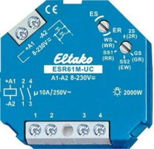 Sysäys/välirele ESR61M-UC Eltako