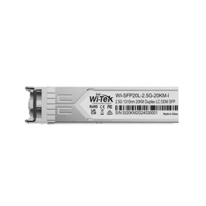 Ethernet kytkintarvike Wi-Tek SFP moduuli - ETHERNET KYTKINTARVIKE WI-TEK SFP 20KM LC-D SM 2.5G -40-85℃