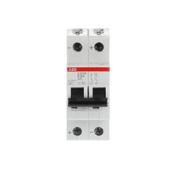 Johdonsuojakatkaisija ABB S200MUC 2-pole K-char. 6A