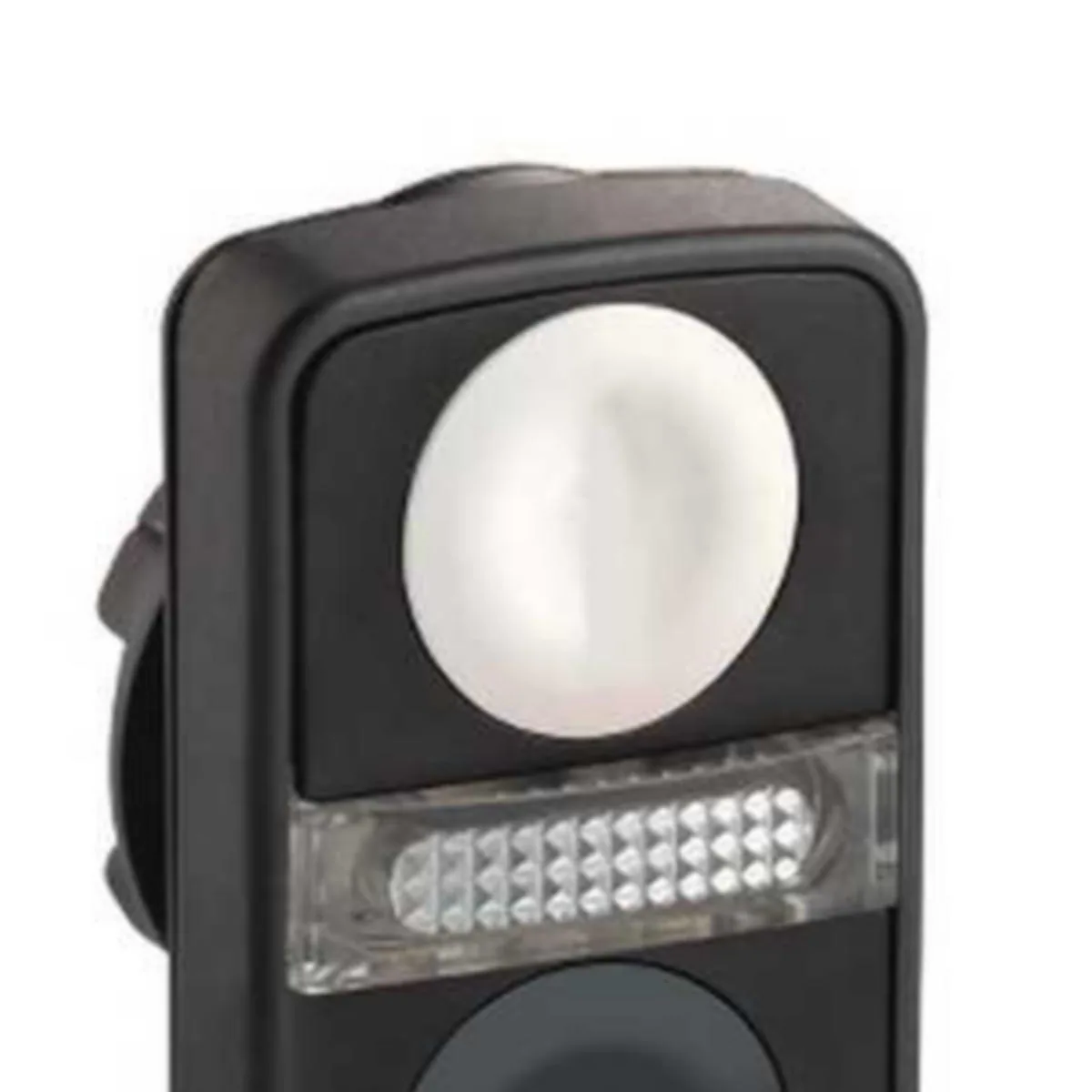 Kaksoispainike Schneider Electric Harmony ZB5AW7A1720 M.VALO – mustavalkoinen