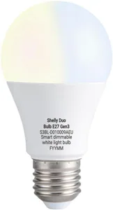 LED-lamppu Shelly - HEHKULAMPPU SHELLY DUO BULB E27 GEN3