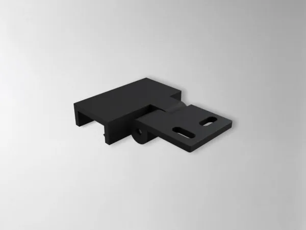 Mekaaninen lisätarvike Hide-a-lite Art KULMAKIINNIKE 19MM 2 KPL BL