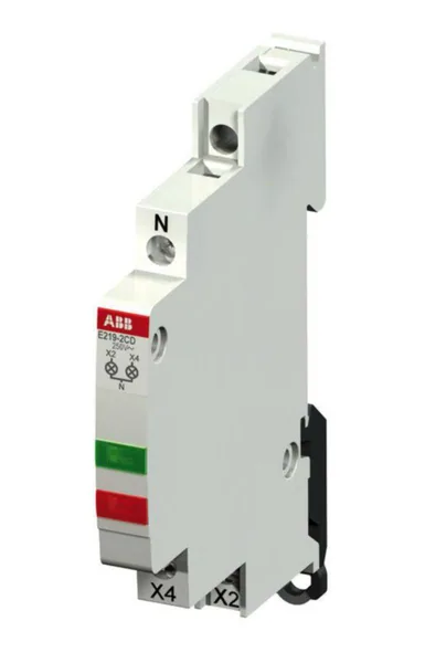 Merkkivalo LED ABB E210 PUNAINEN VIHREÄ