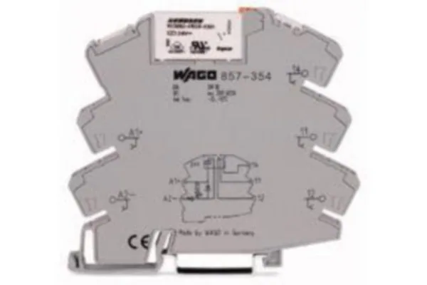 Rele Wago 857-sarja 857-358 1 VAIHTOKÄR AC 230V 6A