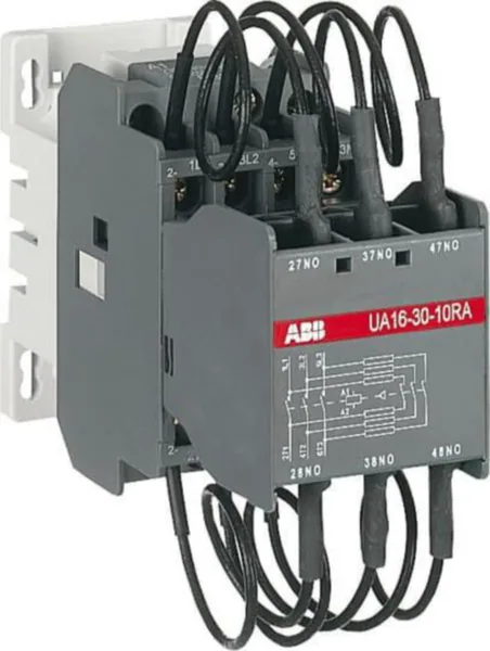 Kontaktori ABB 3-NAP. 12,5KVAR, 1S,0A, VAIMEN