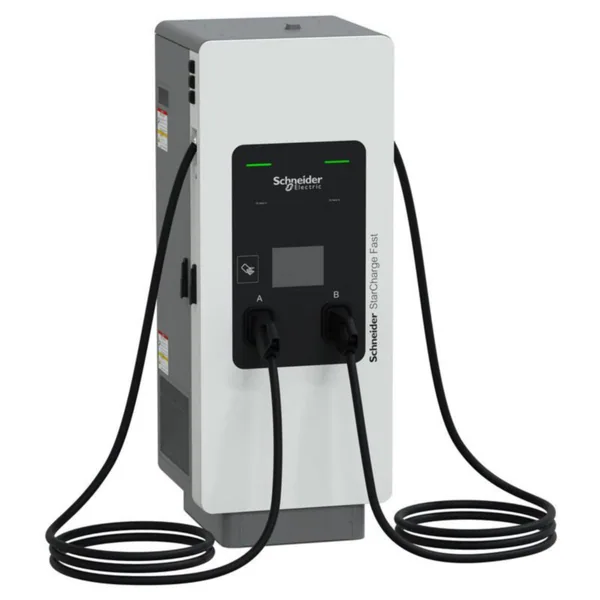 Latausasema teholataus Schneider Electric Charge 180KW 180 KW DC 2 X CCS2 7,5M