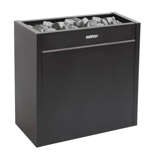 Lattiakiuas Harvia Virta Pro E-mallli HL220 21,6 KW MUSTA