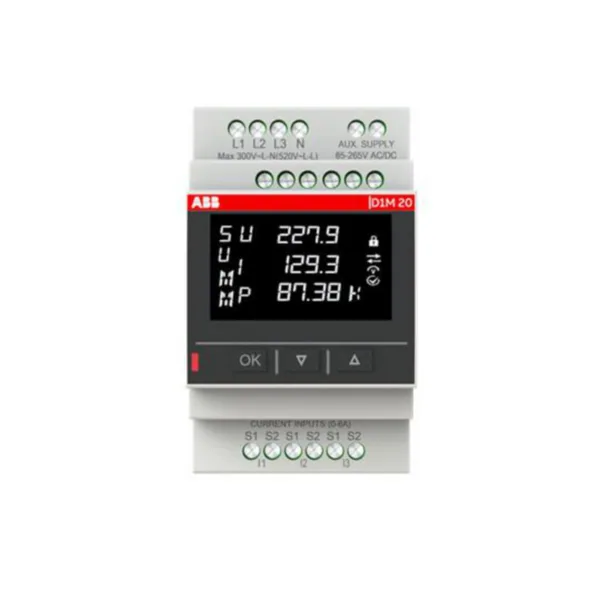 Monimittari ABB 3V 400V 5A LK0,5 DIN MODBUSTCP