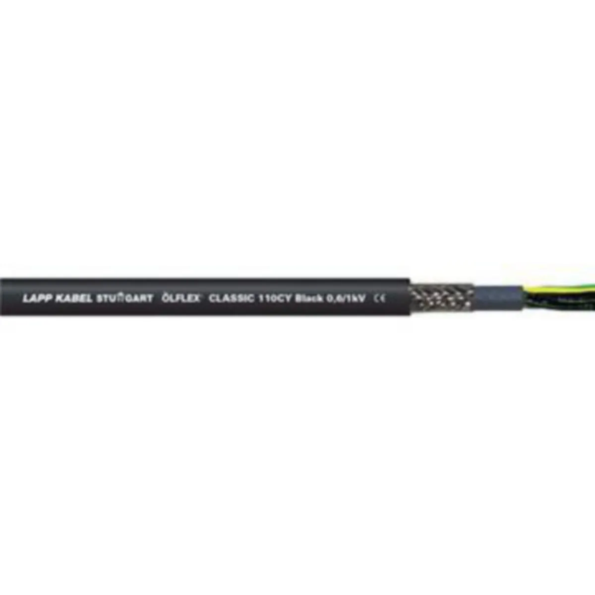 Ohjauskaapeli Ölflex Classic 110 CY musta - OHJAUSKAAPELI LAPP ÖLFLEX CLASSIC 110 CY BK 7G1,5