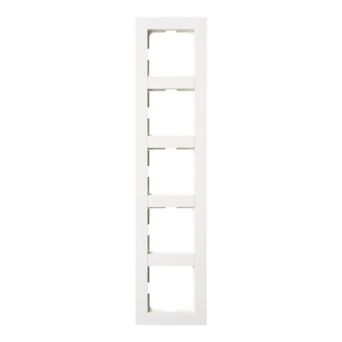 Peitelevy ELKO Plus kehys 5OS/IP20/86MM VAL – valkoinen