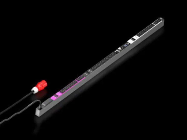 Virranjakeluyksikkö PDU Metered+ Rittal VX IT METERED+32A/3 CEE 24XC13+6