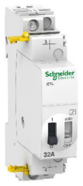 Apukosketin Schneider Electric Acti 9 IETL LAAJ 32A 1S 230VAC