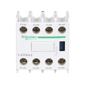 Apukosketin Schneider Electric TeSys LAD - APUKOSKETIN TESYS LADN40, PÄÄLLE 4S+0A