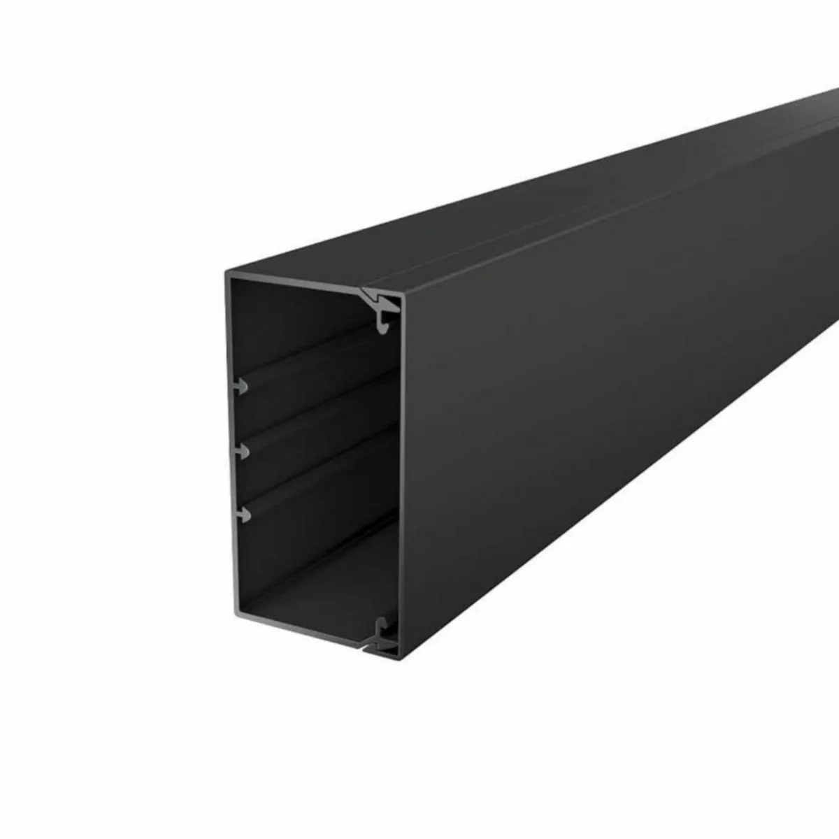 Asennuskanava OBO LFS WDK musta - ASENNUSKANAVA OBO WDK60110SW, 60X108,5X2000 MUS
