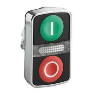 Kaksoispainike Schneider Electric Harmony - KAKSOISPAINIKE HARMONY ZB4BW7L3741 M.VALO