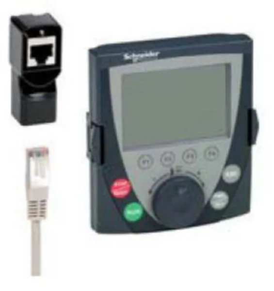 GRAFIIKKANÄYT.ADAPTERI ALTIVAR VW3A1105 RJ45-RJ45