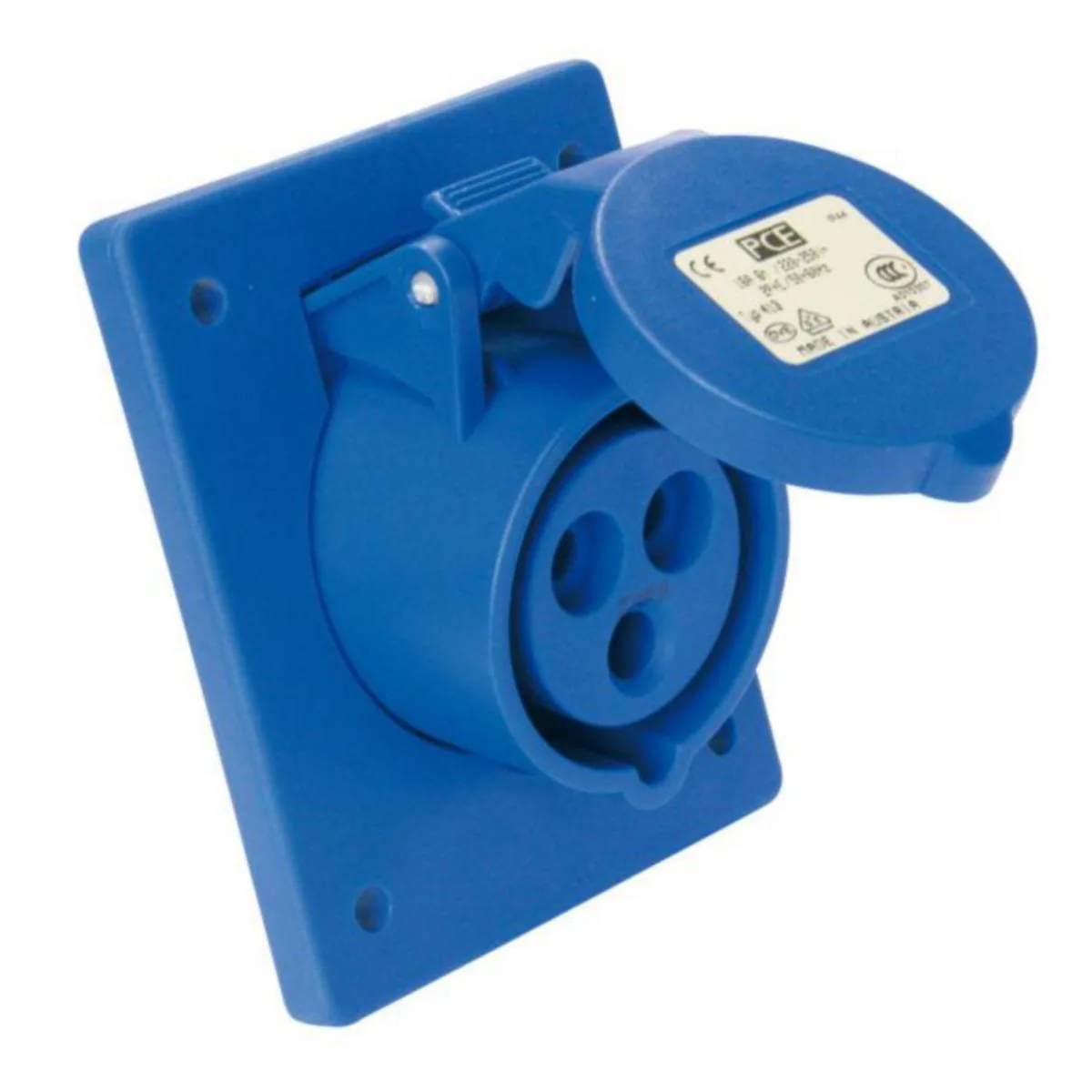 Pistorasia PCE IP44, 413-6 16A 3P 230V IP44