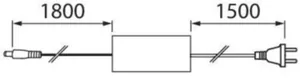 Sähköinen lisätarvike Airam Linear LED-Driver - SÄHKÖINEN LISÄTARVIKE LINEAR LED-Driver 60W 24V