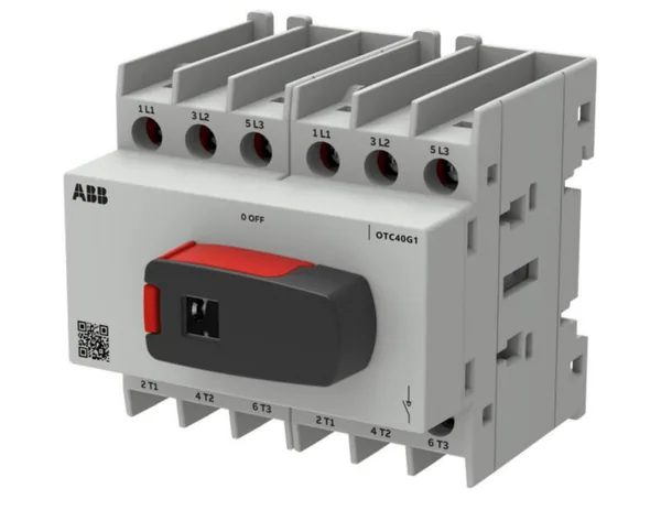 Vaihtokytkin ABB OT Plus 3-napainen 3-NAP. I-O-II 40A 690V AC-22A