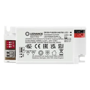 Elektroninen liitäntälaite Ledvance DR DS Performance CC DR PC-PFM - ELEKTR. LIITÄNTÄLAITE LEDVANCE DR DS PFM 30/220-240/700