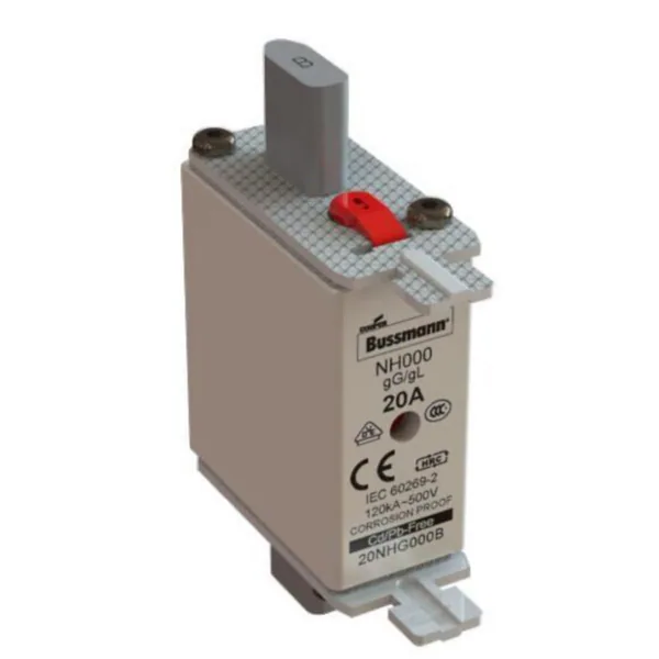 Kahvasulake Bussmann 500VAC 20NHG000B gG-gL 20A 000