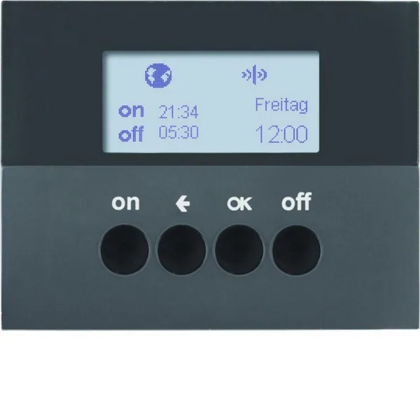 Kellokytkin KNX Hager K.1 VKO 1K RF QUICKLINK ANT