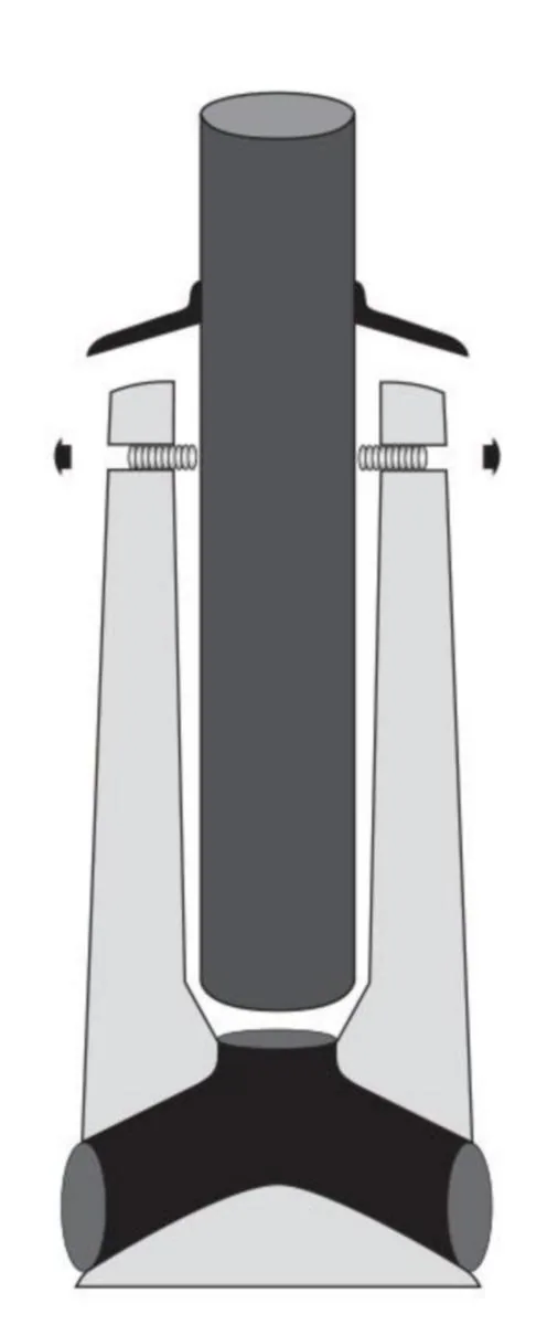 Pylväsjalusta (kiinnitys säätöpulteilla) Lujabetoni RBJ - PYLVÄSJALUSTA LUJABETONI RBJ-2B (100-143MM. 1-4M)