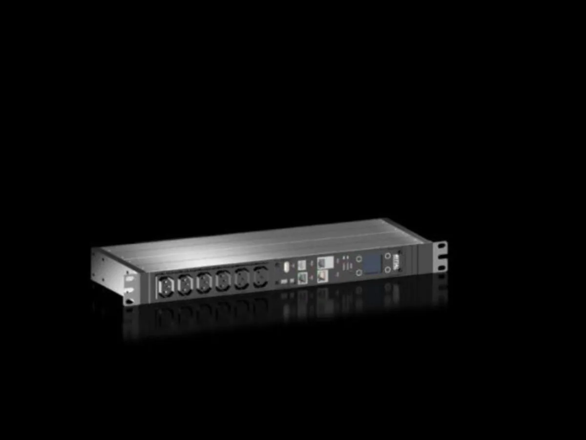 Virranjakeluyksikkö PDU Metered Rittal VX IT IEC - VIRRANJAKELUYKSIKKÖ PDU RITTAL PDU METERED 16A/1 IEC-C20 6XC1