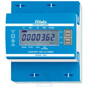 Energiamittari Eltako DSZ15D-3x80A - ENERGIAMITTARI DIN DSZ15D-3X80A