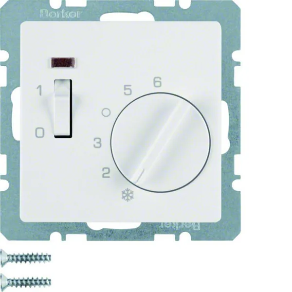 Huonetermostaatti Hager Q.1 5/30 1A 10A KYTK/MV VAL