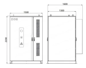 Energiavarasto ZOE Z-BOX-I - ENERGIAVARASTO I01-150KN-156 156KW 1C