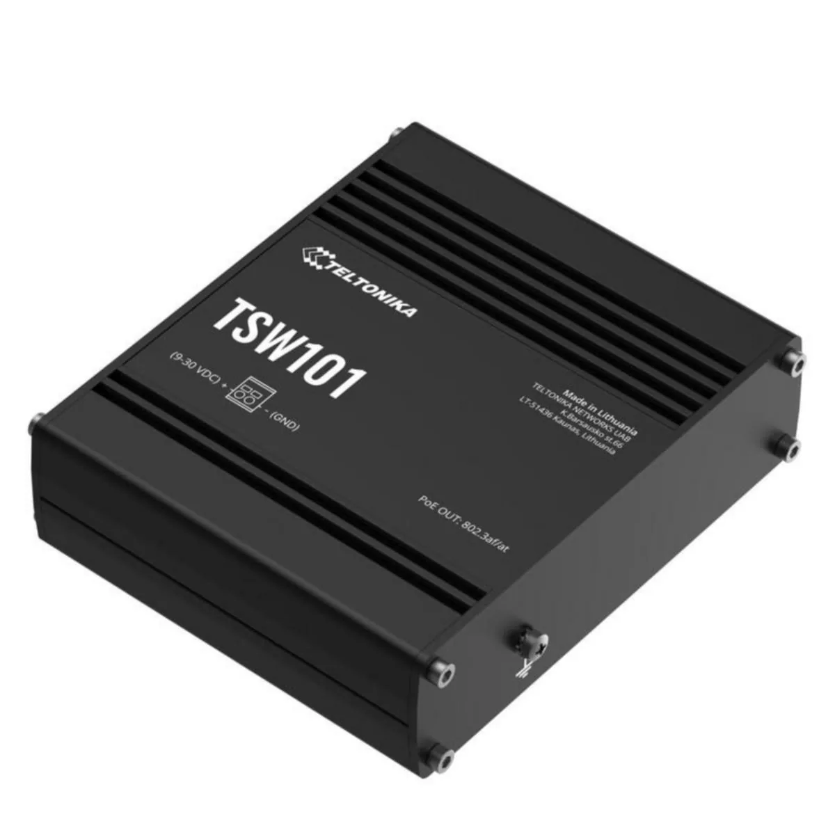 Ethernet kytkin Teltonika 5PORT GBIT AJONEUVOIHIN POE+