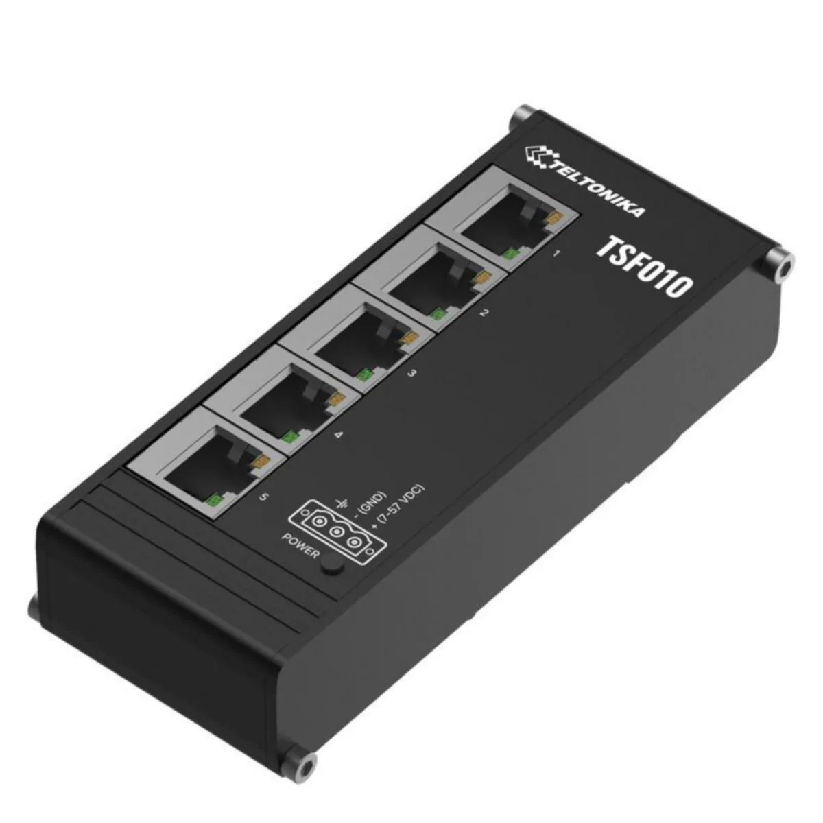 Ethernet kytkin Teltonika - ETHERNET KYTKIN TELTONIKA 5-PORT 10/100M INDUSTRIAL DIN