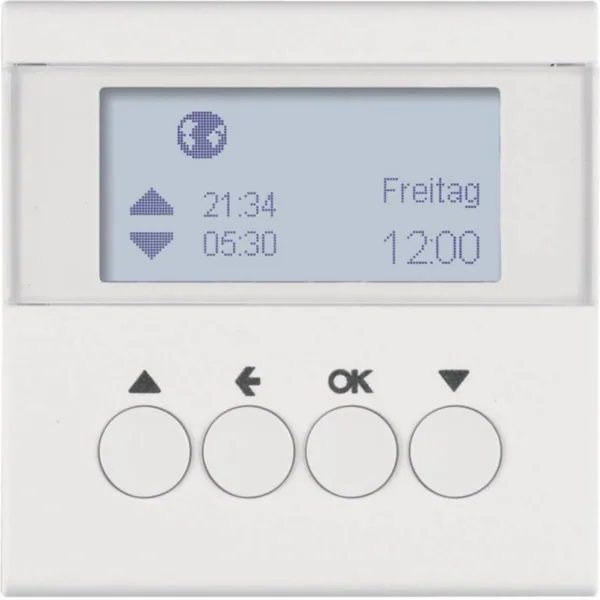 Kellokytkin digitaalinen Hager S.1 VERHO-OHJ. ASTRO VAL