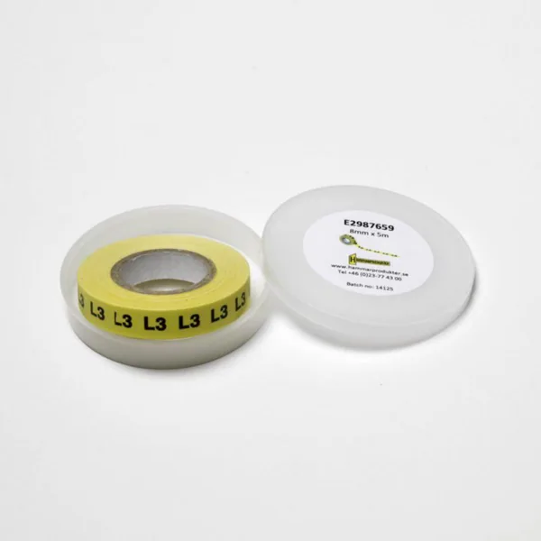Merkintäteippi Hammarprodukter HAMMAR KANGASTEIPPIRLA L3 8MM X 5M